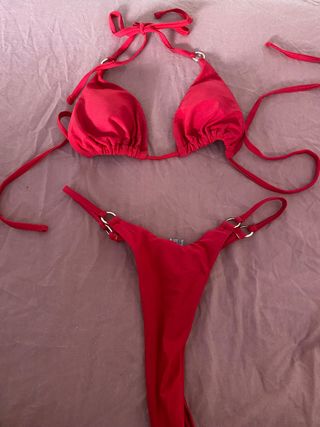 Bikini rojo - Traje de baño rojo