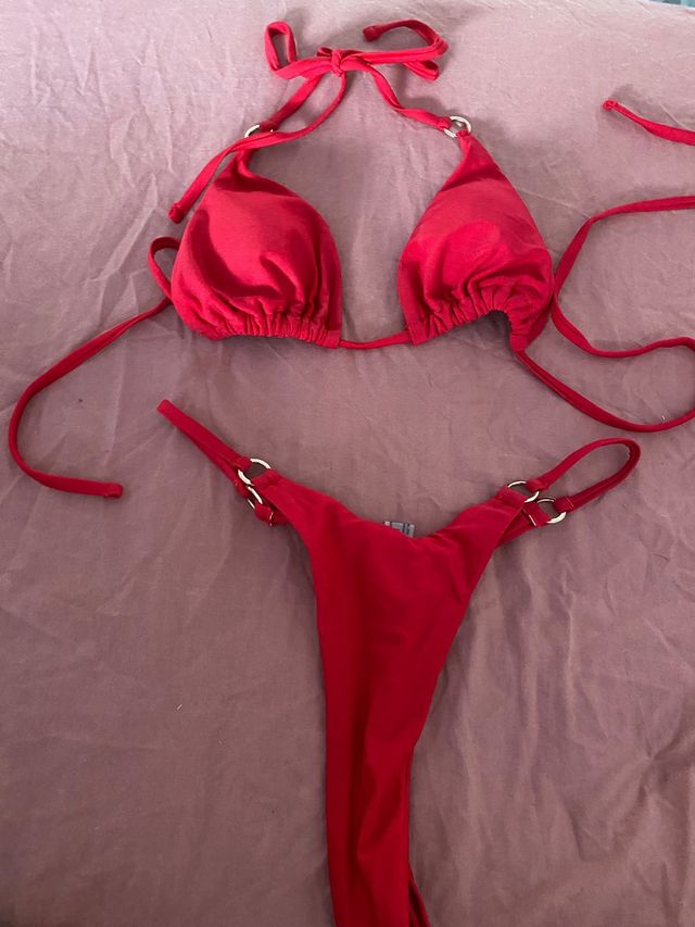 Bikini rojo - Traje de baño rojo