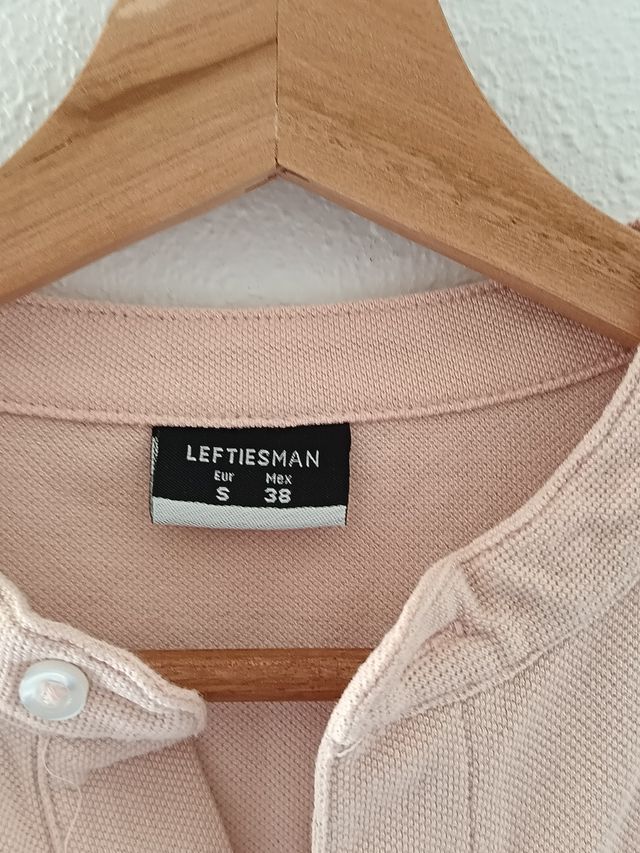 Polo Leftiesman rosa - Talla S