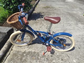 Bicicleta Btwin City 900 16" Azul