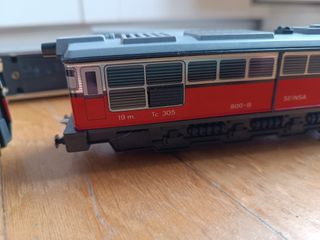 JUGUETE DE TREN ELECTRONICO ANTIGUO