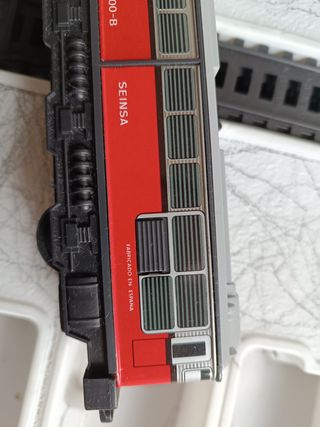 JUGUETE DE TREN ELECTRONICO ANTIGUO