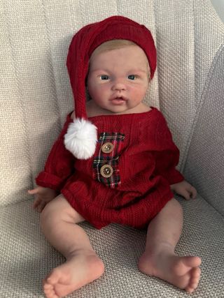 REBAJADO Bebé reborn silicona platino