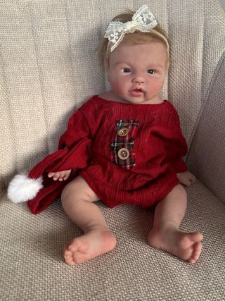 REBAJADO Bebé reborn silicona platino