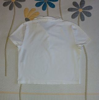 Camiseta blanca Bershka talla L