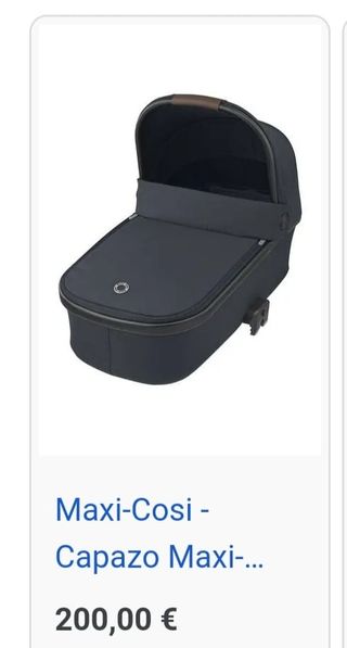 Maxi Cosi , más regalo Patinete y chubasquero.