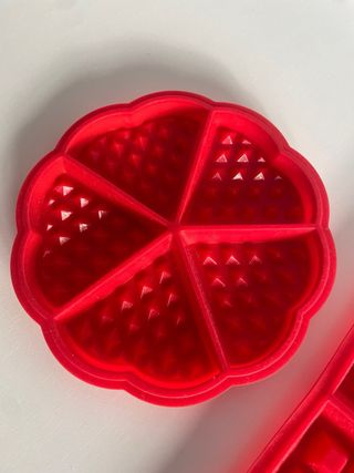 Juego de moldes de silicona para gofres