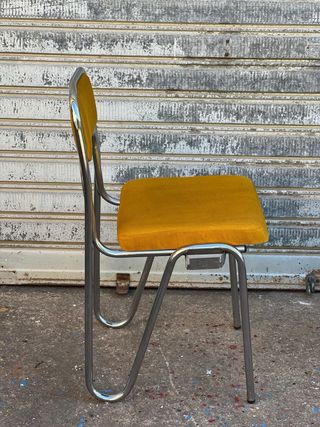 Sillas Bauhaus Tubular Años 70s
