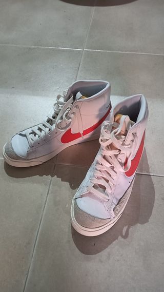 nike blazer mid vintage 77 habanero red