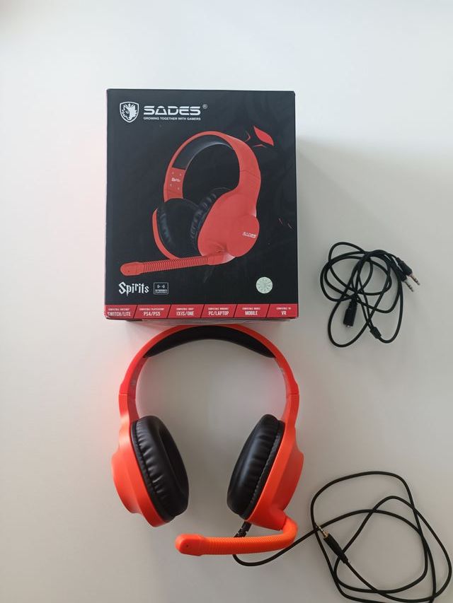 Cuffie Gaming Sades Spirits PC PS4 Ps5 Xbox 