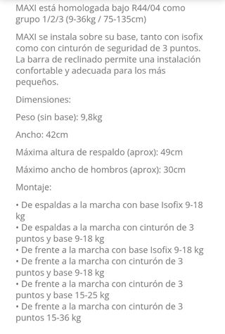 Silla coche klippan triofix maxi