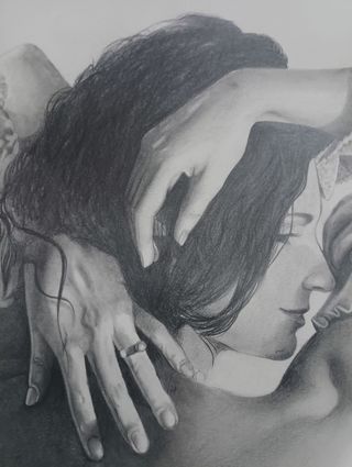 Dibujo a mano-Mujer