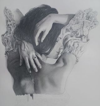 Dibujo a mano-Mujer
