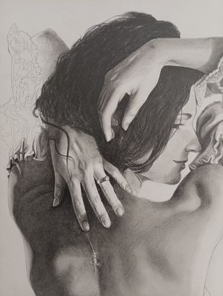 Dibujo a mano-Mujer