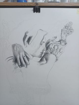 Dibujo a mano-Mujer