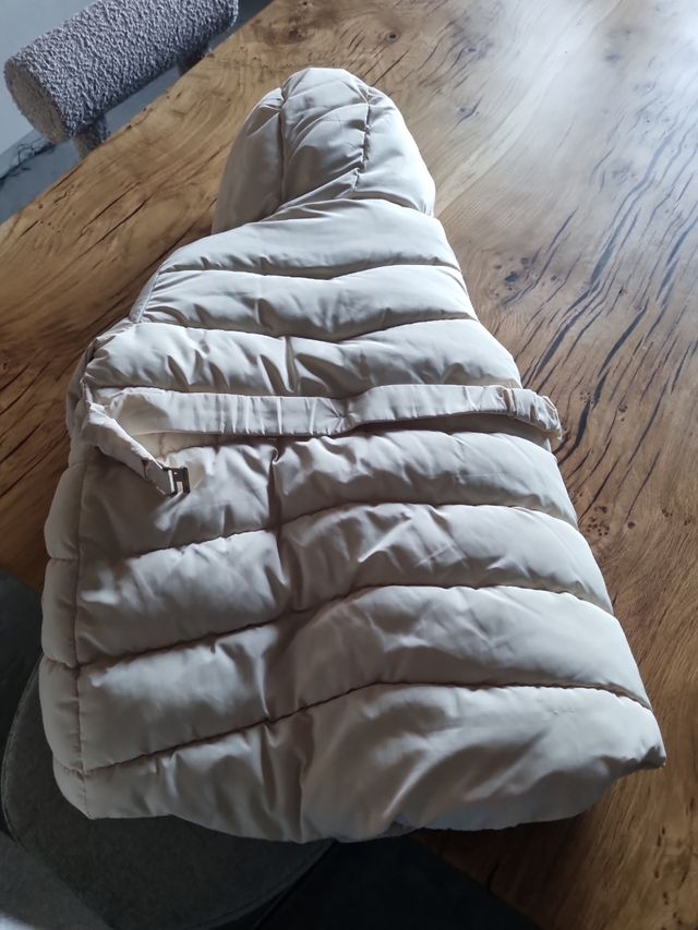 Abrigo niña 8 años - Beige