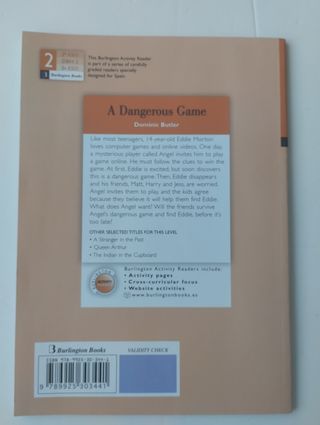 A Dangerous Game 2ºeso. Activity Readers 2019