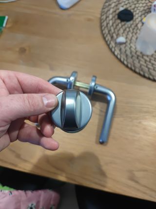 Manivelas de puerta de paso inox