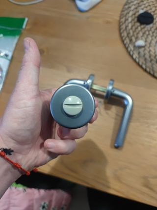 Manivelas de puerta de paso inox