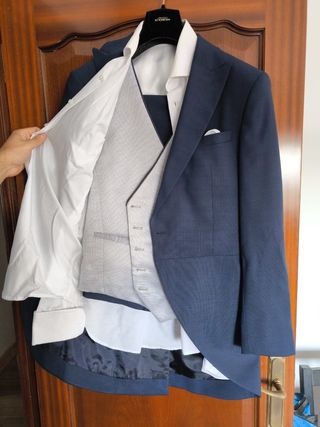 Traje de novio completo