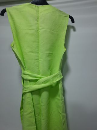 Vestido pareo en verde talla 44