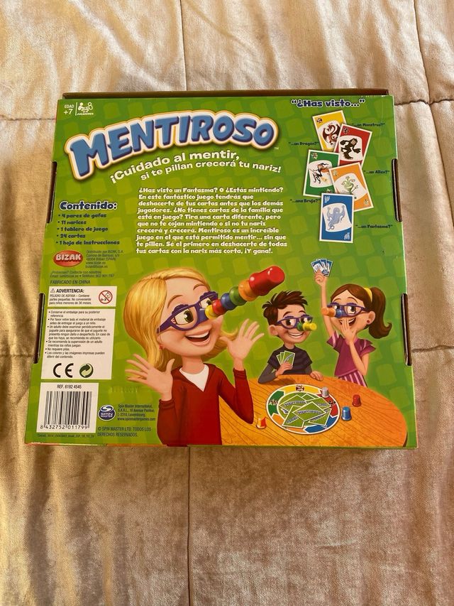 Juego de mesa Mentiroso