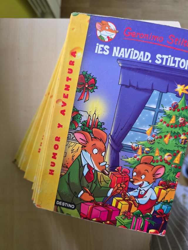 Lote libros x10 Geronimo Stilton