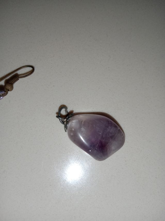 Lote de bisutería : pendientes,broche,collar,etc