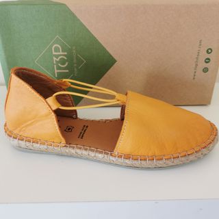 Alpargatas TOP3 SHOES naranja , talla 36