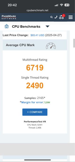 Intel Core i3-9100F 3.60GHz CPU