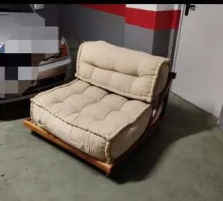 Tres Sillones de jardín