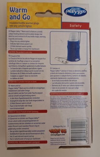 Calentador biberones Playgro Warm & Go