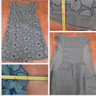 Vestido verde militar Talla 46