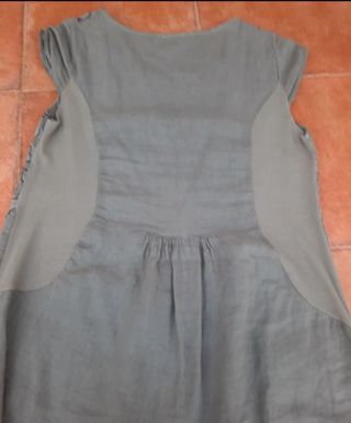 Vestido verde militar Talla 46
