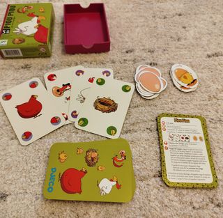 Piou piou juego de cartas Djeco