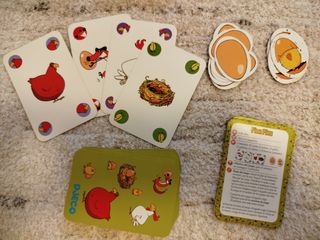 Piou piou juego de cartas Djeco