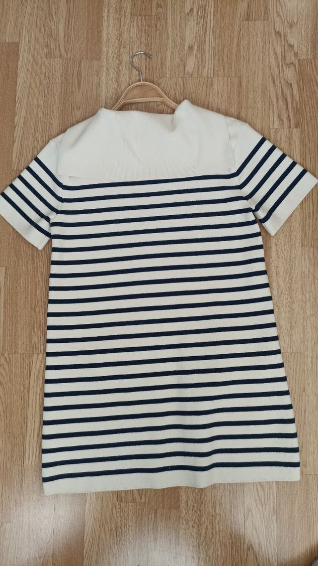 Vestido Zara rayas marineras