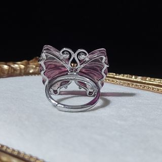 Anillo Mariposa Fluorita