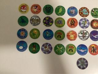 Chapas Pokemon - 50 unidades