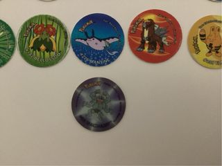 Chapas Pokemon - 50 unidades