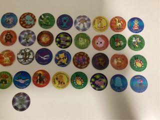 Chapas Pokemon - 50 unidades