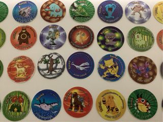 Chapas Pokemon - 50 unidades
