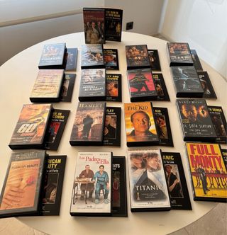 17 VHS: ¡Clásicos del cine!