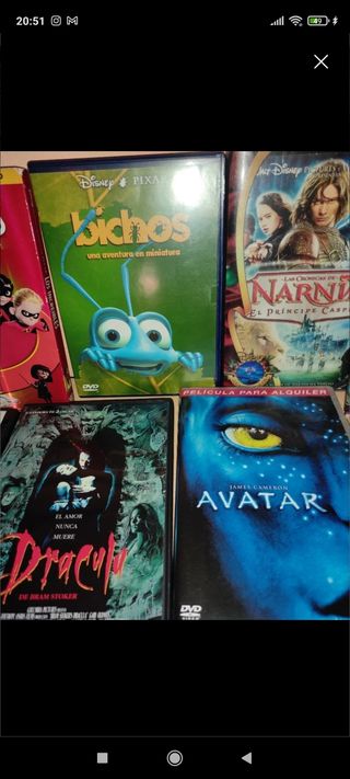 DVDs infantiles Disney - Familiares