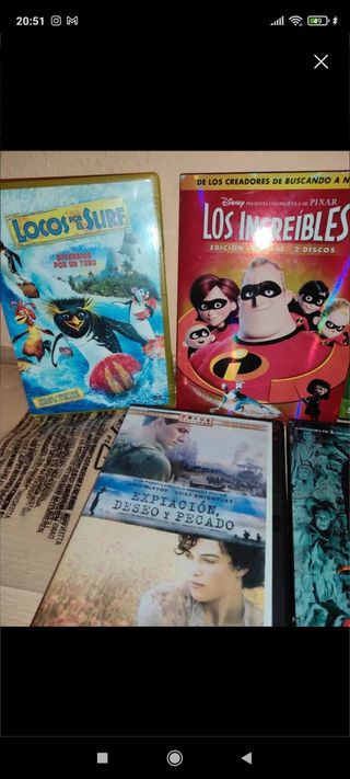 DVDs infantiles Disney - Familiares