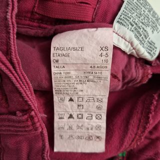 Jeans bimbo rosso - Tg. 4 anni