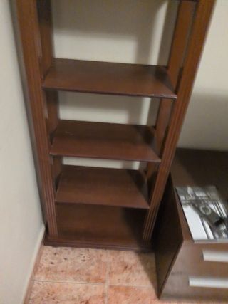 Estantería madera 5 baldas
