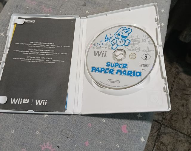 Juego Super "PAPER MARIO"