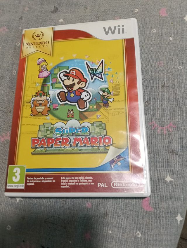 Juego Super "PAPER MARIO"