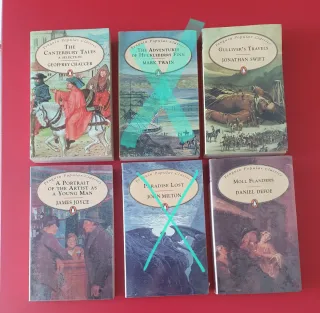 Lote de clásicos de literatura en inglés